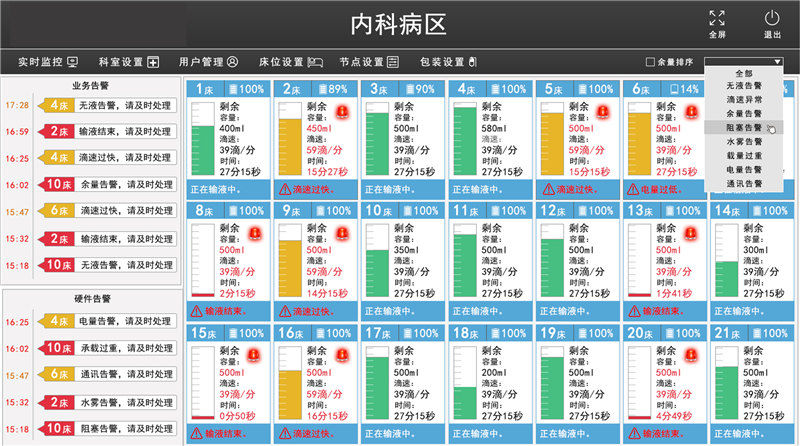 智能打点滴监护系统在线联网应用方案003