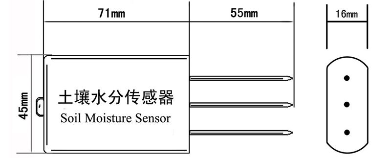 土壤水分探头规格