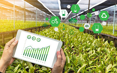 智慧农业自动灌溉未来的高科技农场