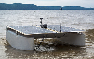 “水上无人机”传感器无人船浮标水质控制