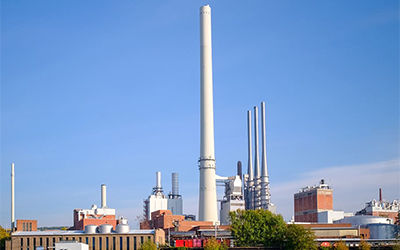 工厂烟囱气体排放监测智慧工厂扬尘大气环境在线监测系统连续排放监测