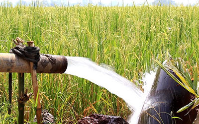 灌溉水域的远程监控节水灌溉土壤水分传感器埋入土里远程开关阀门