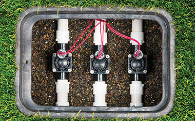 灌溉水控制脉冲电磁阀智能远程电脑控制并监测用水量及水管压力