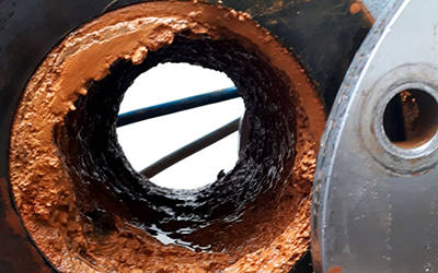 水管内壁粘附物监测