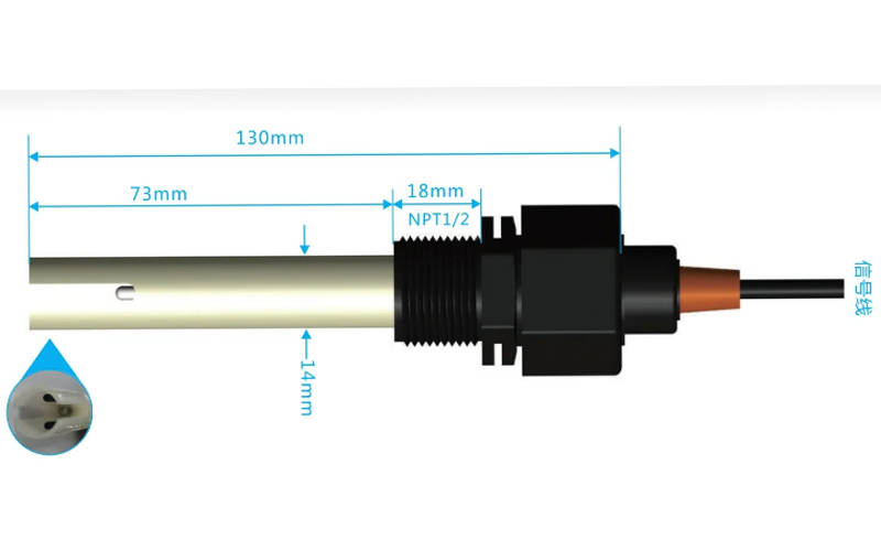 海水电导率盐度传感器