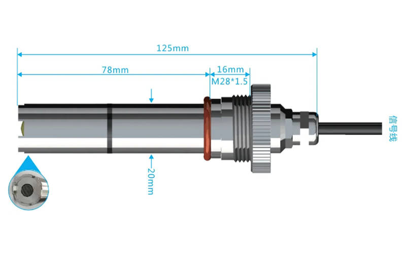 水质管理余氯传感器