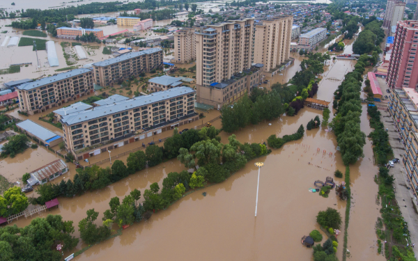 洪水快速监控适合灾害期间的疏散预告