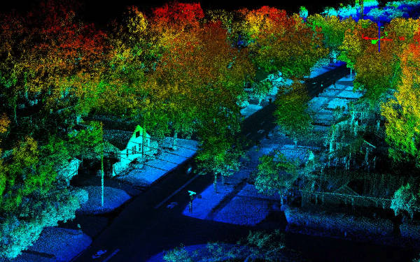 LiDAR激光雷达传感器用于自动驾驶和安防