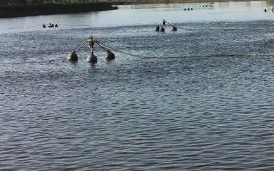 科技养鱼水质溶解氧监测增氧机智能控制