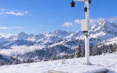 超声波雪深雪密度在线监测方案