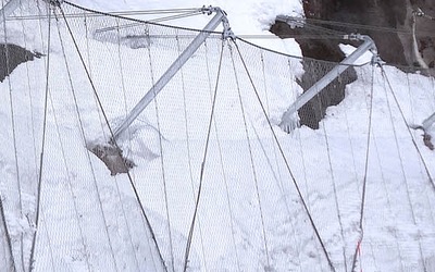 雪崩气浪监测人员避险警告方案