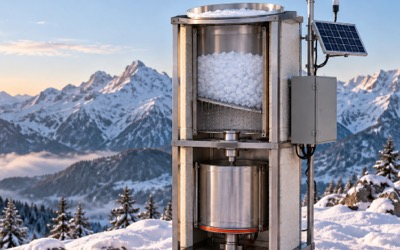 雪融化成水速度预防破冰塌雪崩塌方监测